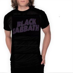 Black Sabbath Logo metal rock Official T-Shirt 3XL fits 2XL NWT